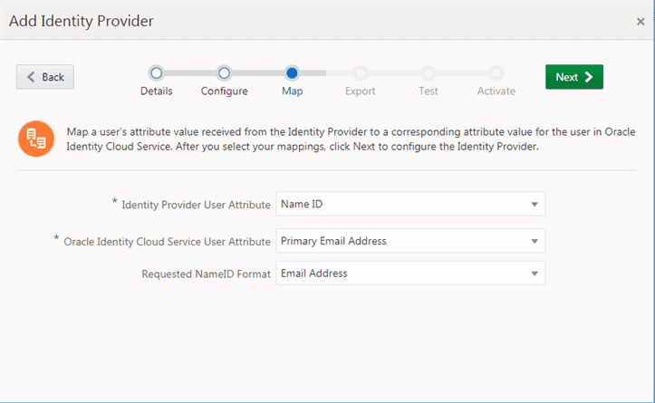 Setting up Federation Between OneLogin and Oracle Identity Cloud Service