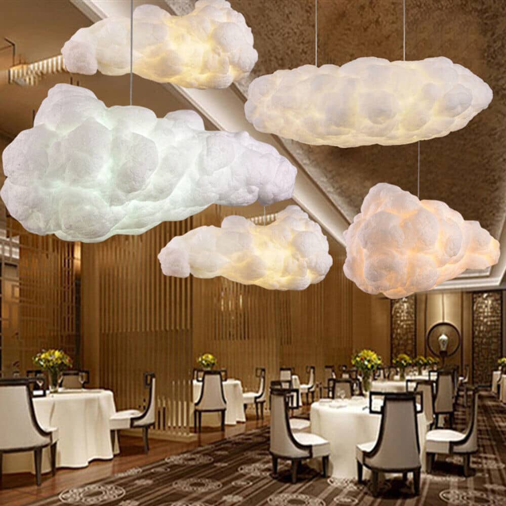 LED Cloud Shape Ceiling Light Pendant Lamp for Restaurant Cafe Hotel Home eBay