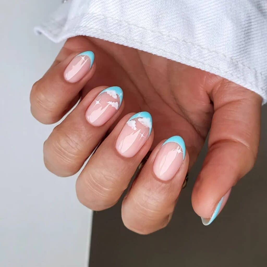 cloud nails, cloud nails acrylic, cloud nails short, cloud nails acrylic coffin, cloud nails almond, cloud nails blue, cloud nails coffin, cloud nails design, cloud nail art, cloud nail designs, cloud nail art, blue nails, blue nail ideas, blue nails designs, French tip nails