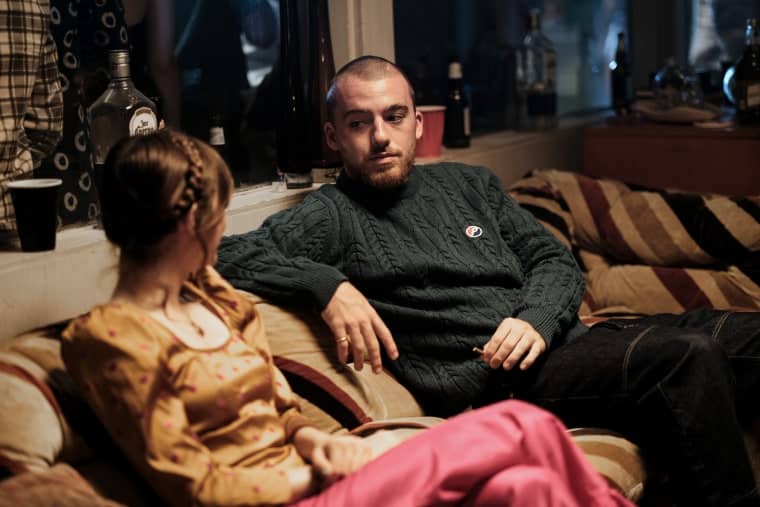 Angus Cloud and Maude Apatow in season 2 of " Euphoria " on HBO .