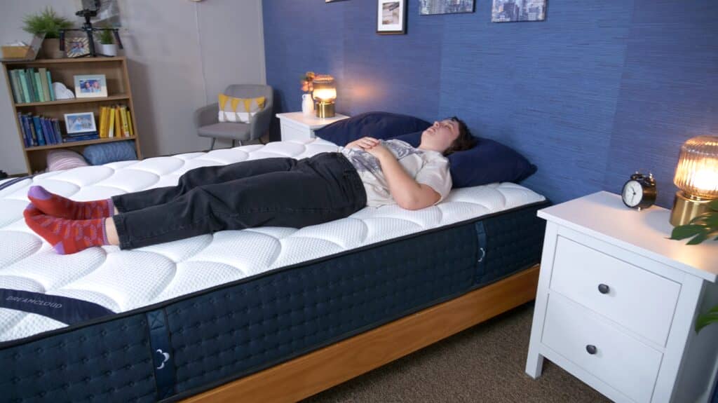 dreamcloud memory foam back sleeper