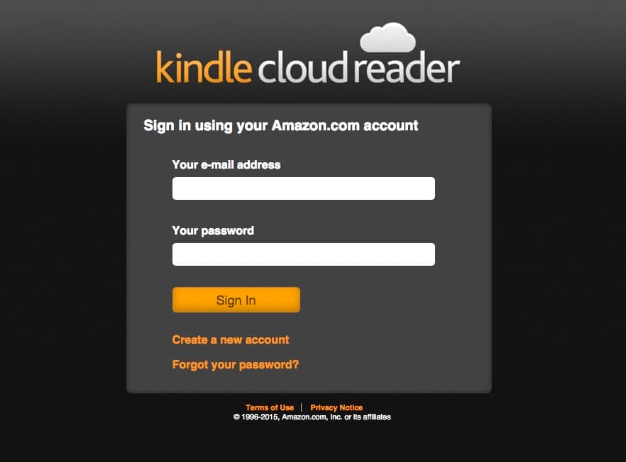 Kindle Cloud Reader