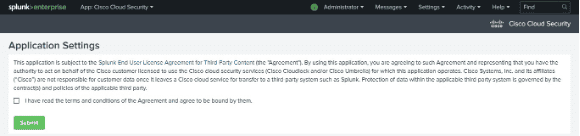 Splunk Terms and Conditions