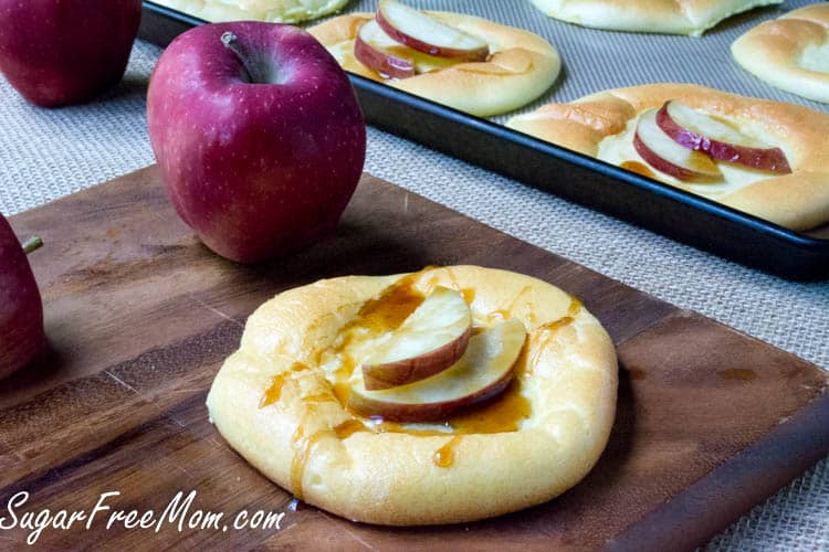 apple cheese cloud bread danish-5