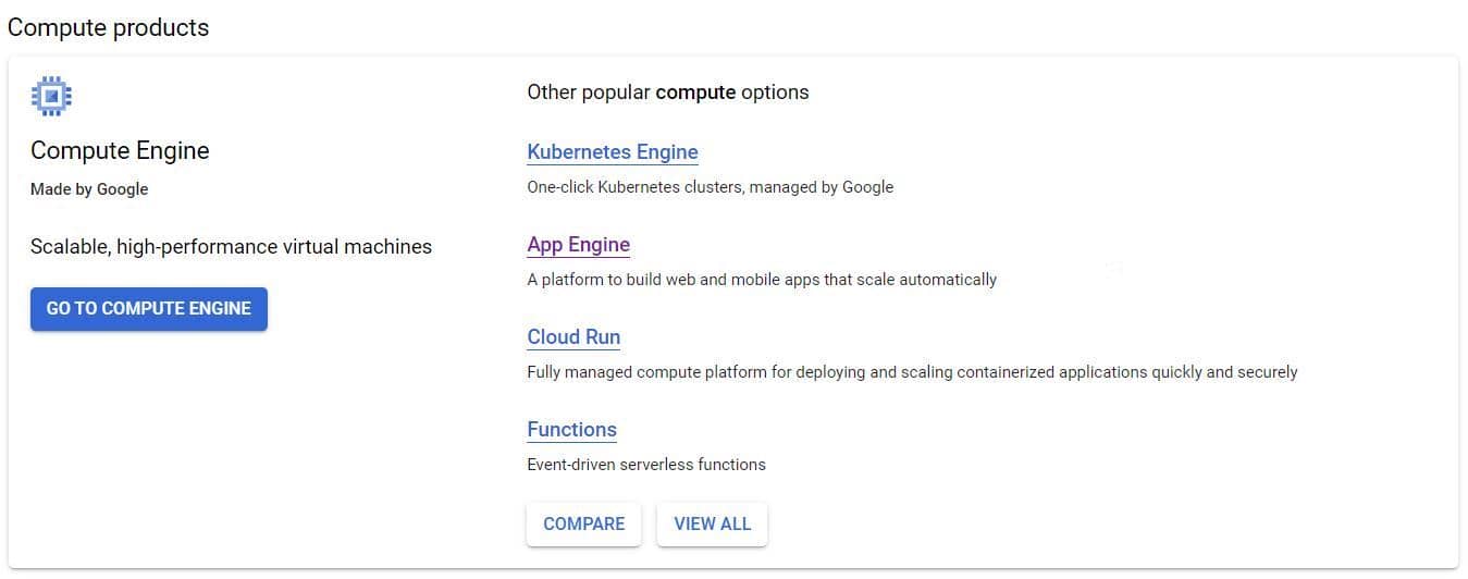Compute Engine
