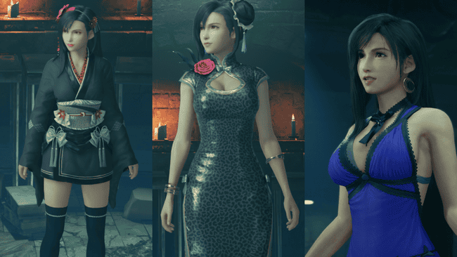 Final Fantasy VII Remake Dresses: How to get every dress for Cloud, Tifa, and Aerith