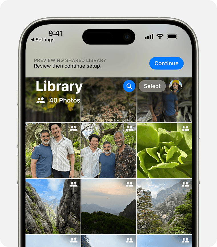 How to use iCloud Shared Photo Library