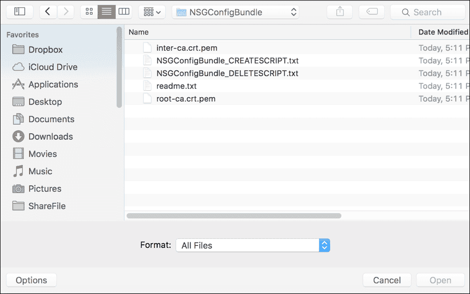 NetScaler Gateway configuration screen