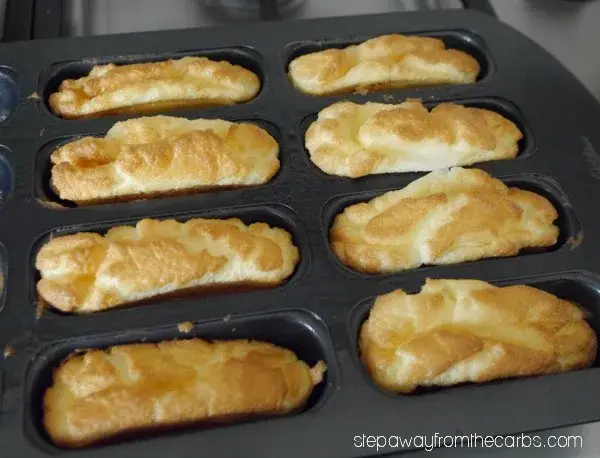 Cloud Bread Hot Dog Buns