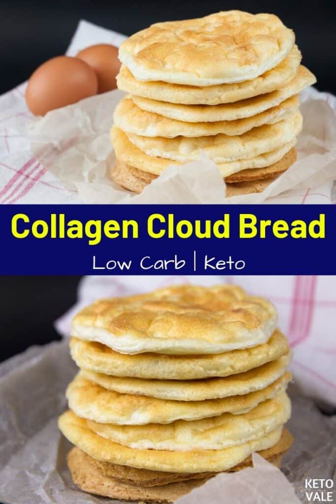 low carb collagen cloud bread