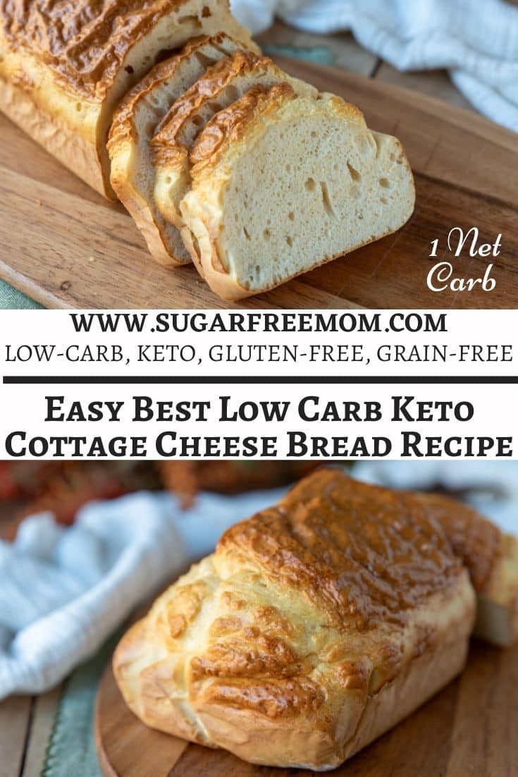 Easy Best Low Carb Keto Cottage Cheese Bread Recipe