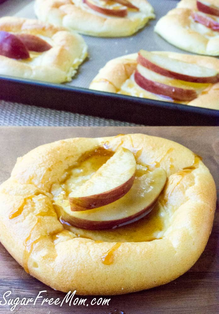 apple cheese cloud bread danish-6