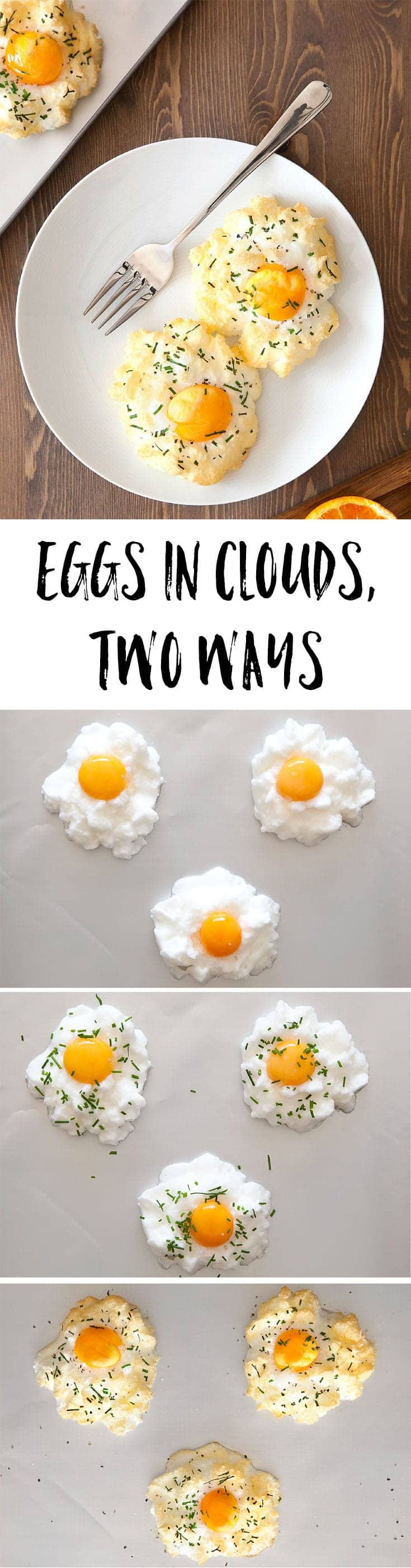 How to Make Eggs in Clouds Two Ways