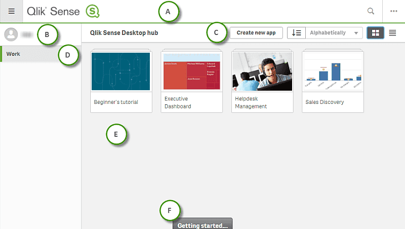 Get started with Qlik Sense Desktop