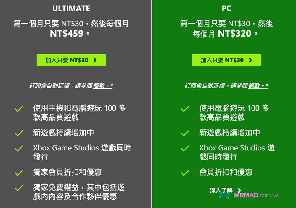 註冊 Xbox Game Pass Ultimate 5