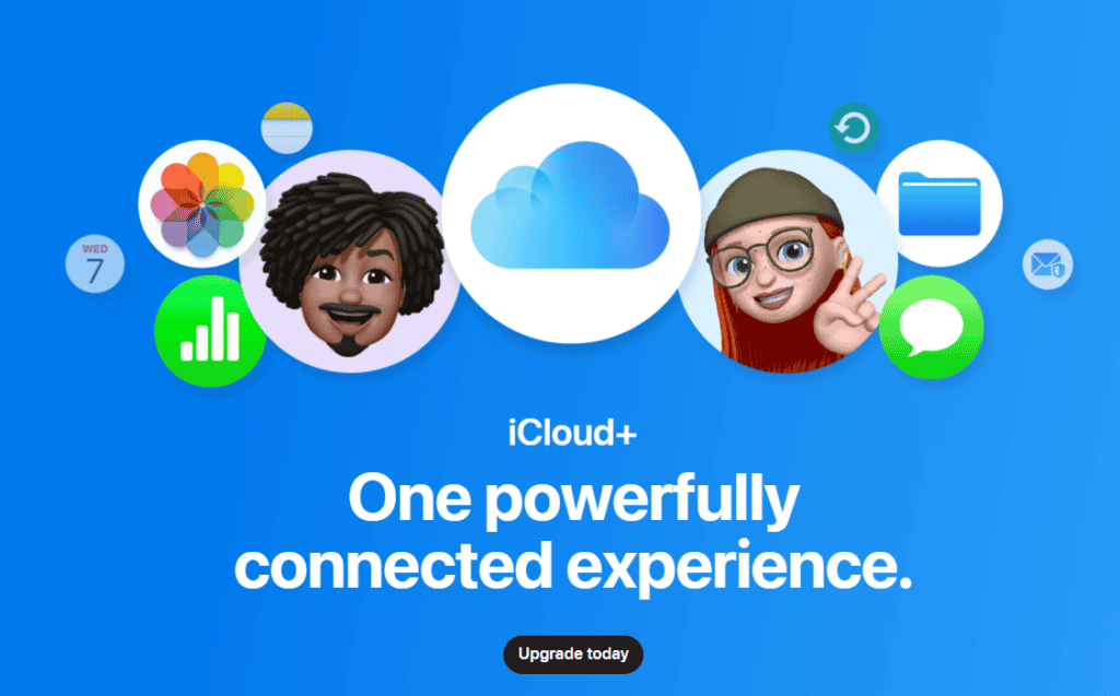 icloud homepage