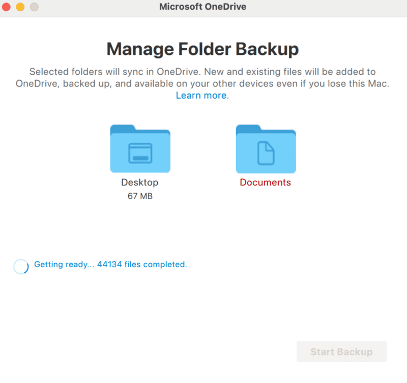 onedrive backup