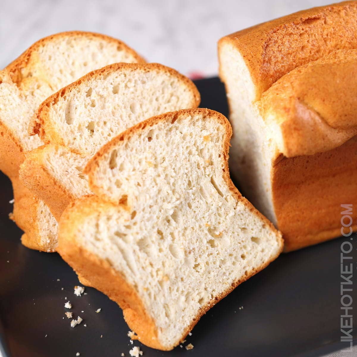 Egg White & Whey Protein Bread