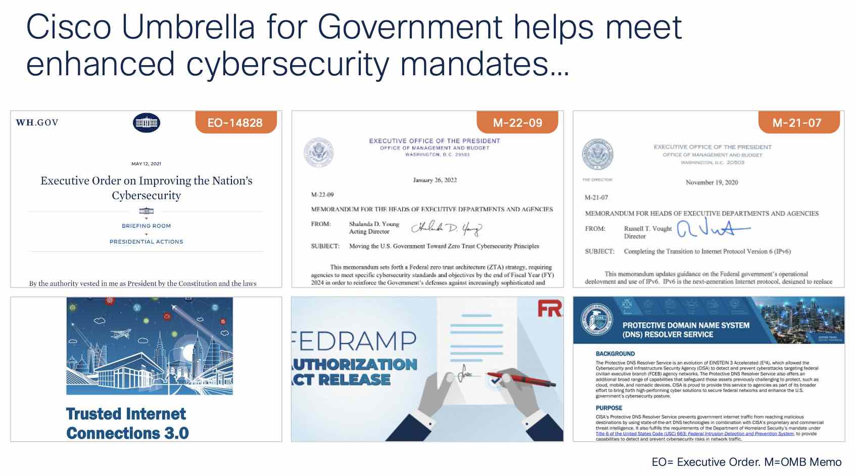 Three Reasons for Cisco Umbrella for Government