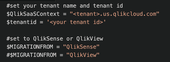 Context name configuration in PowerShell