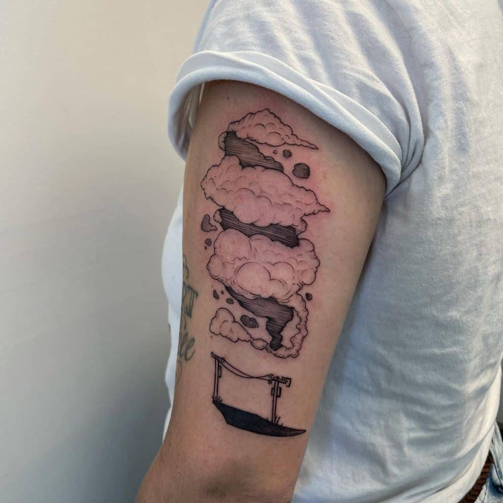 101 Best Cloud Tattoo Ideas You’ll Have To See To Believe!