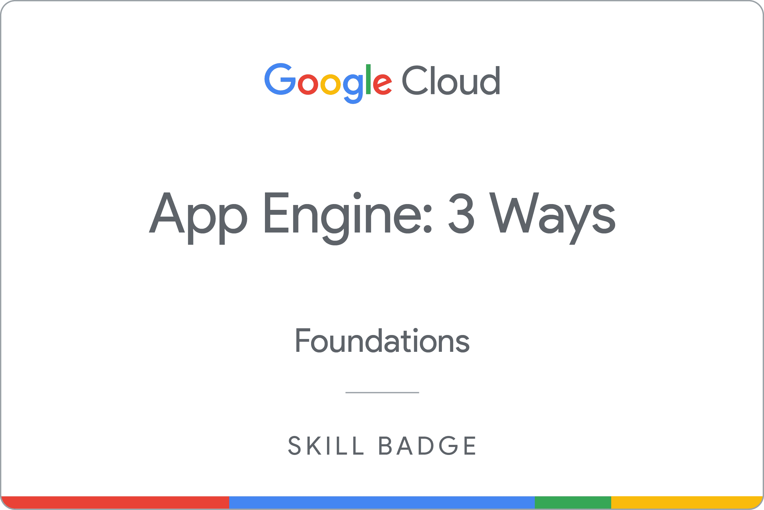 App Engine: 3 Ways: Challenge Lab