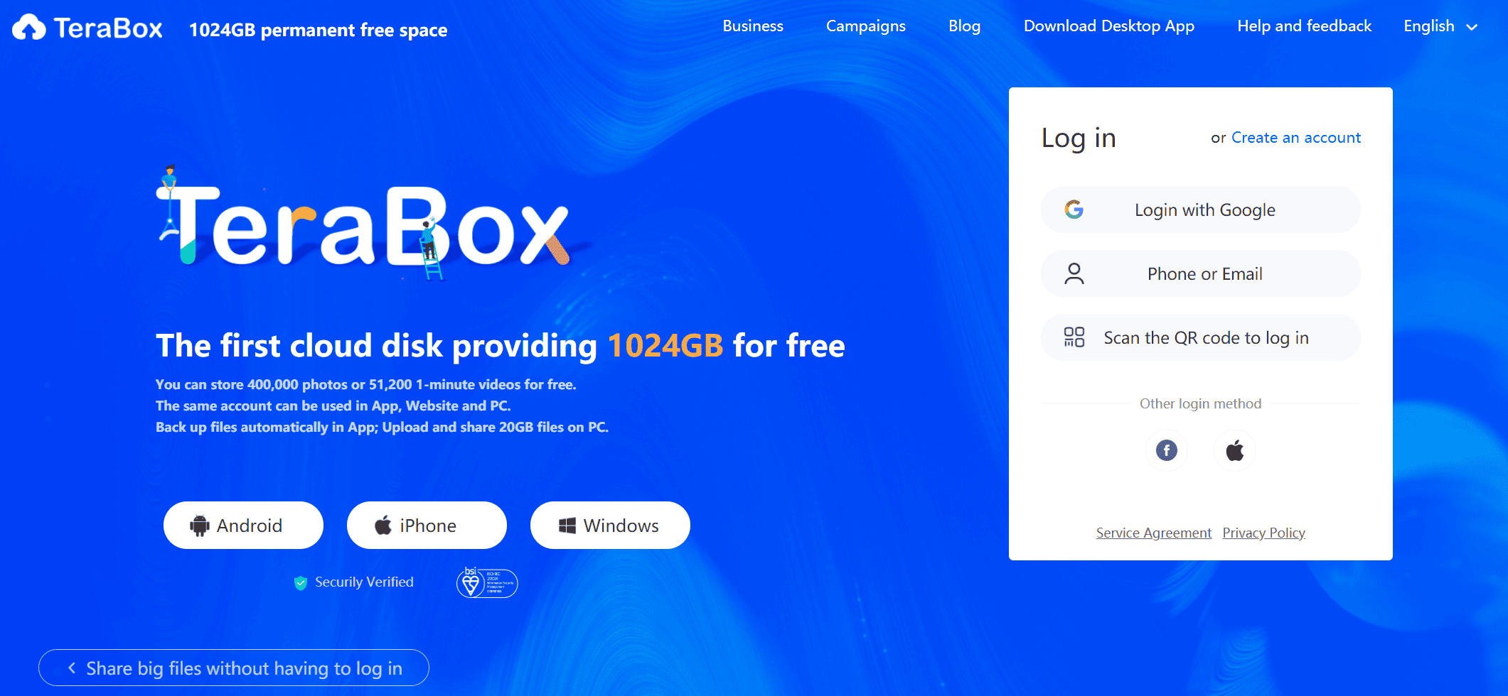 06 Terabox official website