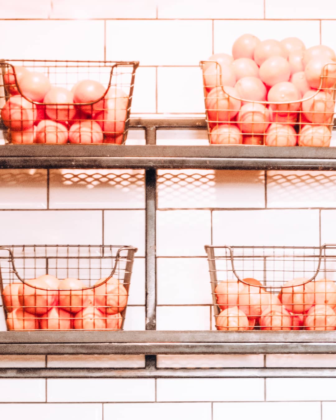 Fruit baskets at Tout Suite