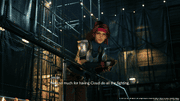 Jessie in Mako Reactor 1 from FFVII remake