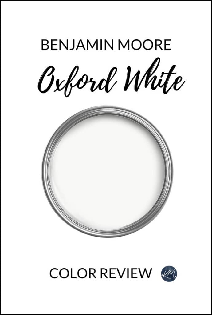 Benjamin Moore Oxford White CC-30 / White Heron: Paint Color Review