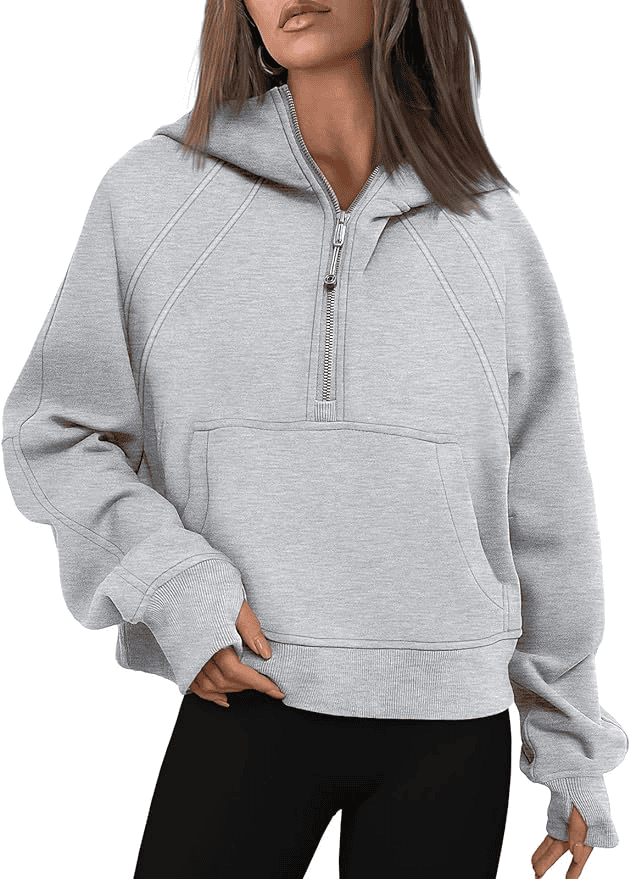 Lululemon Scuba Dupe — Quarter Zip Hoodie