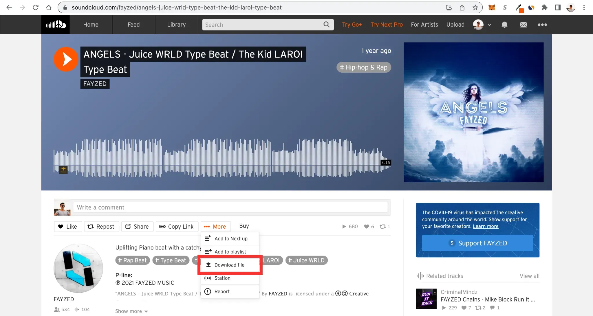 SoundCloud To MP3