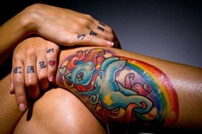 Rainbow Tattoo Images