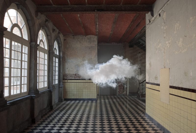 Berndnaut Smilde - Nimbus D'Aspremont, 2012, Digital C-type Print, 75x110 : 125x184 cm, Kasteel D'Aspremont-Lynden, Rekem, Belgium, photo Cassander Eeftinck Schattenkerk