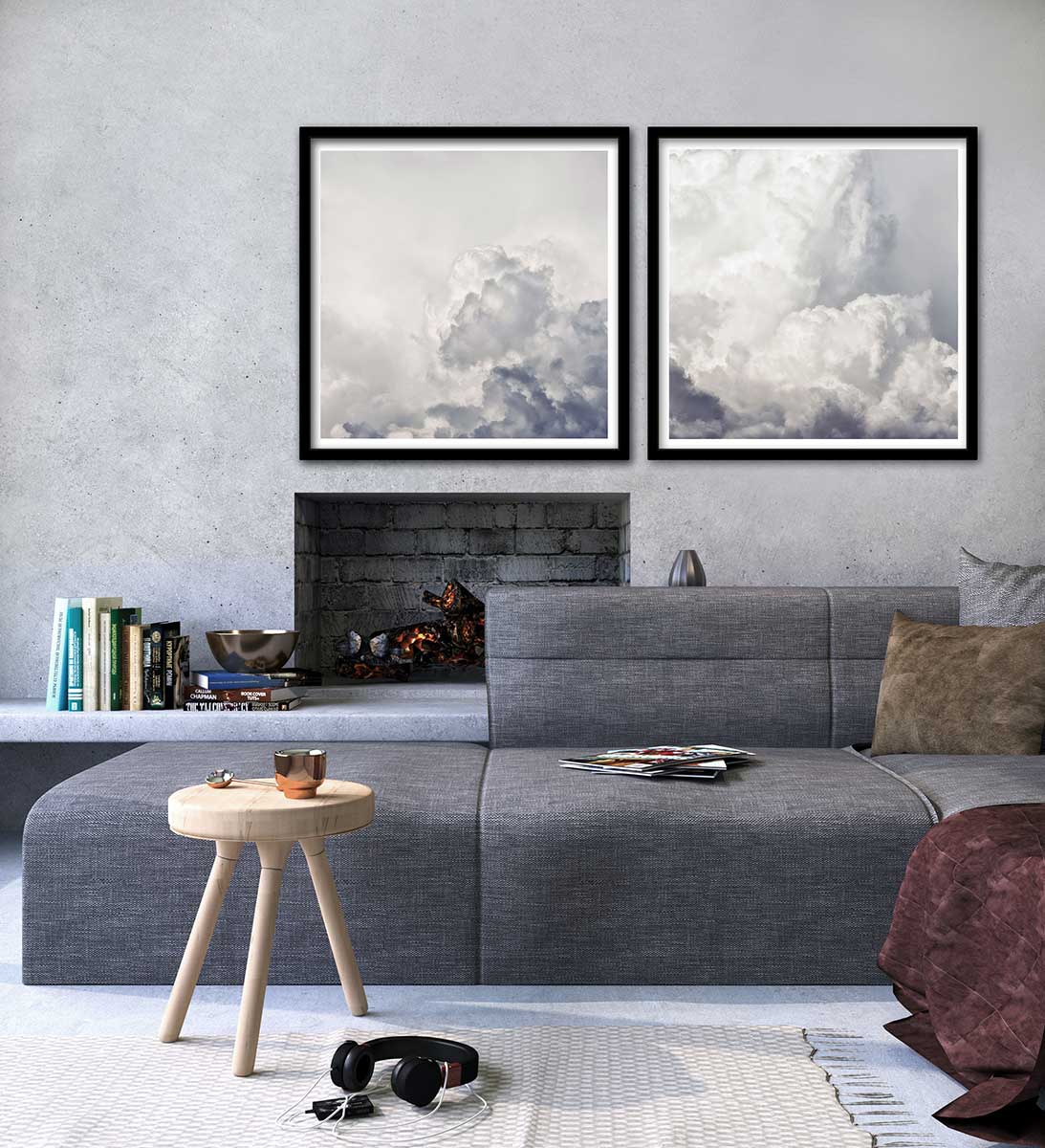 Dreamy Cloud Art Examples Will Uplift Your Space- Angela Cameron