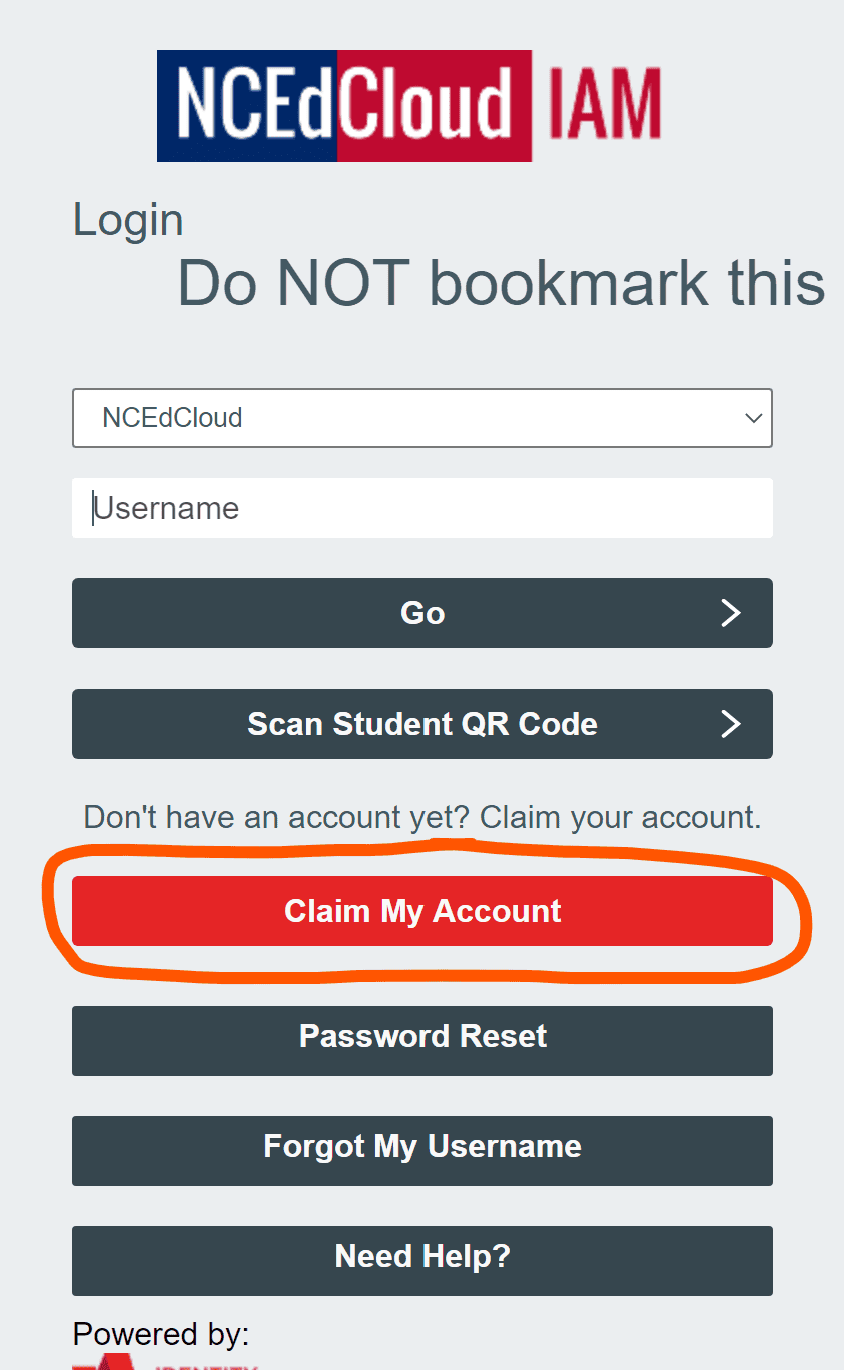 Students: How do I claim my account?