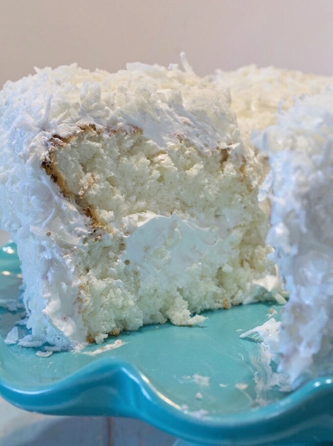 coconut cloud cake.