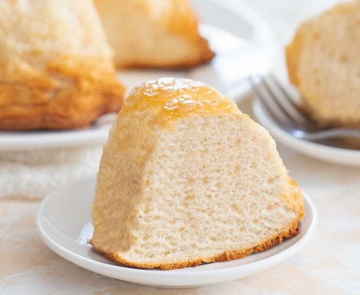 2 Ingredient Honey Cloud Cake (No Flour, Butter or Oil)