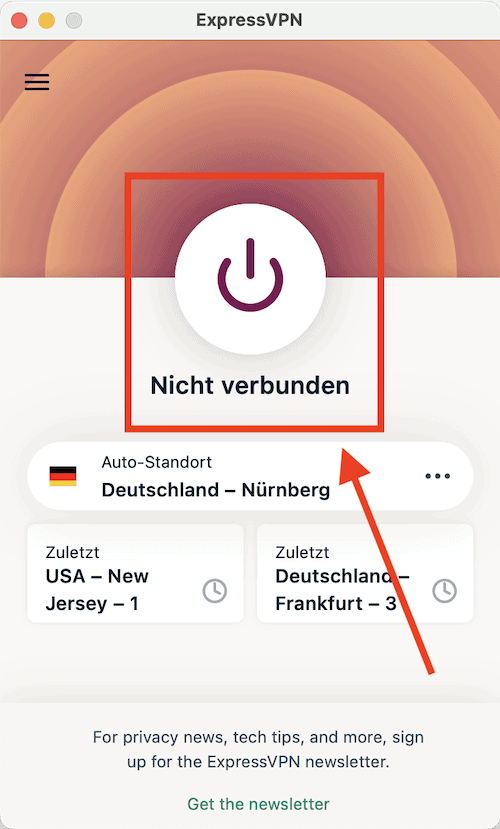 expressvpn verbindung herstellen