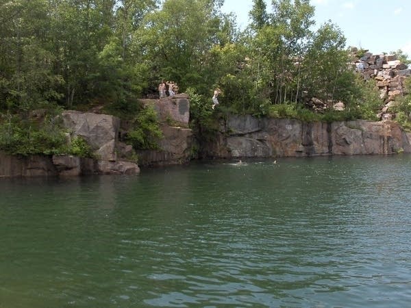 Waite Park: Cannonballs and belly flops at the quarry