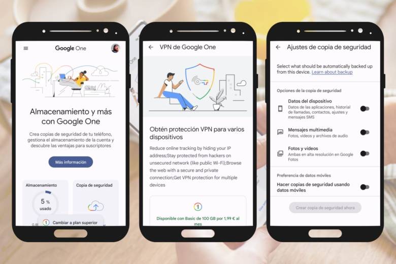 VPN de Google One para Android