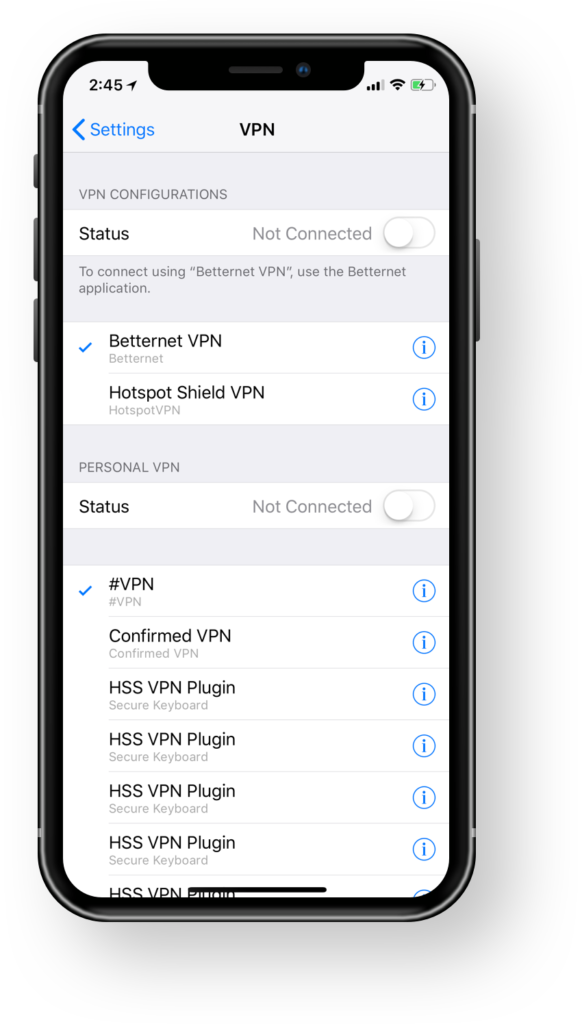 How to setup PPTP VPN on iPhones or iPads running iOS