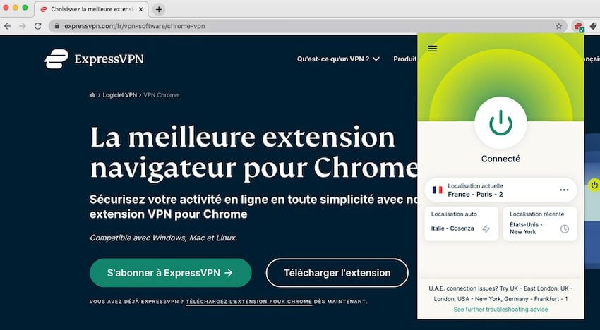 ExpressVPN Chrome