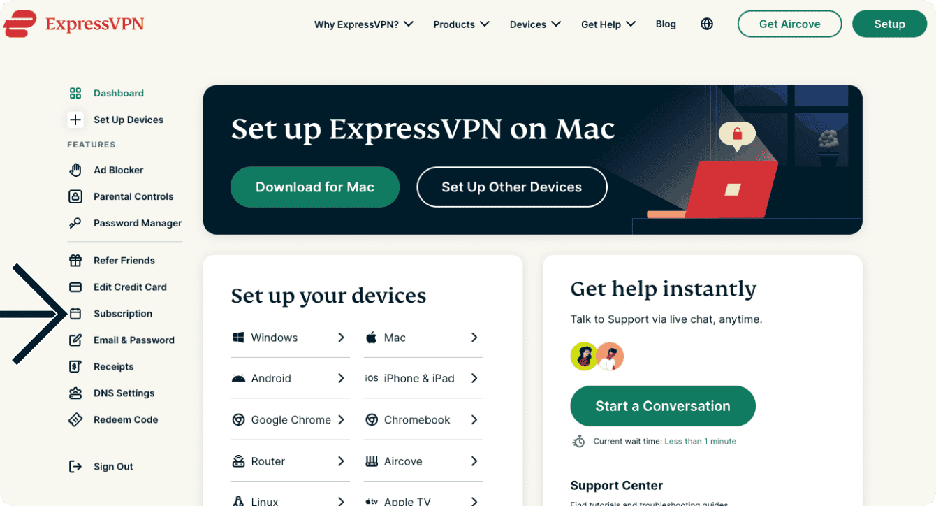 Hoe annuleer je je ExpressVPN-abonnement