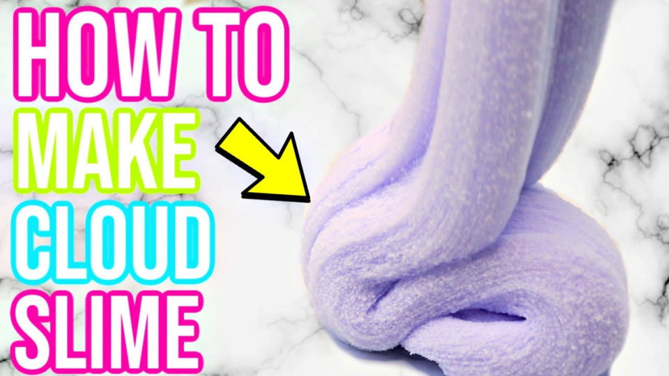 20 DIY Cloud Slime Recipes To Make at Home