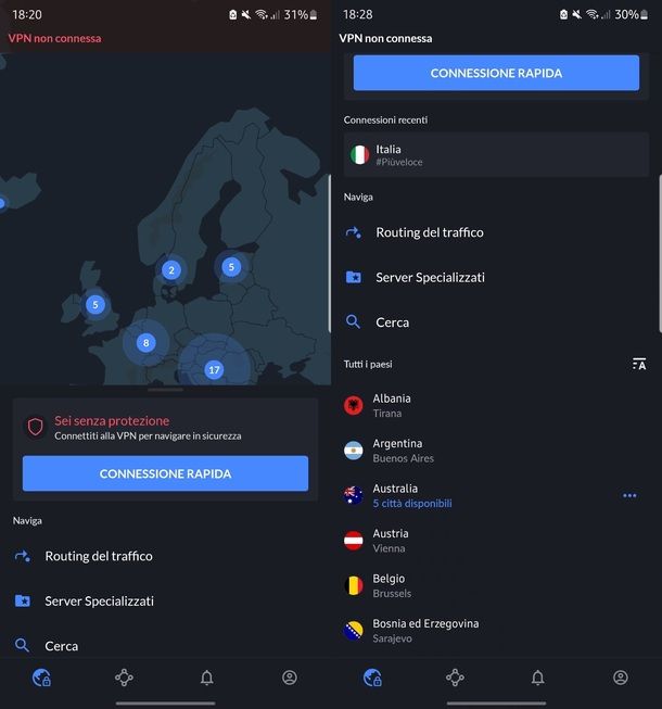 NordVPN Android