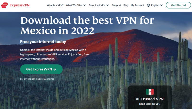 ExpressVPN for Mexico