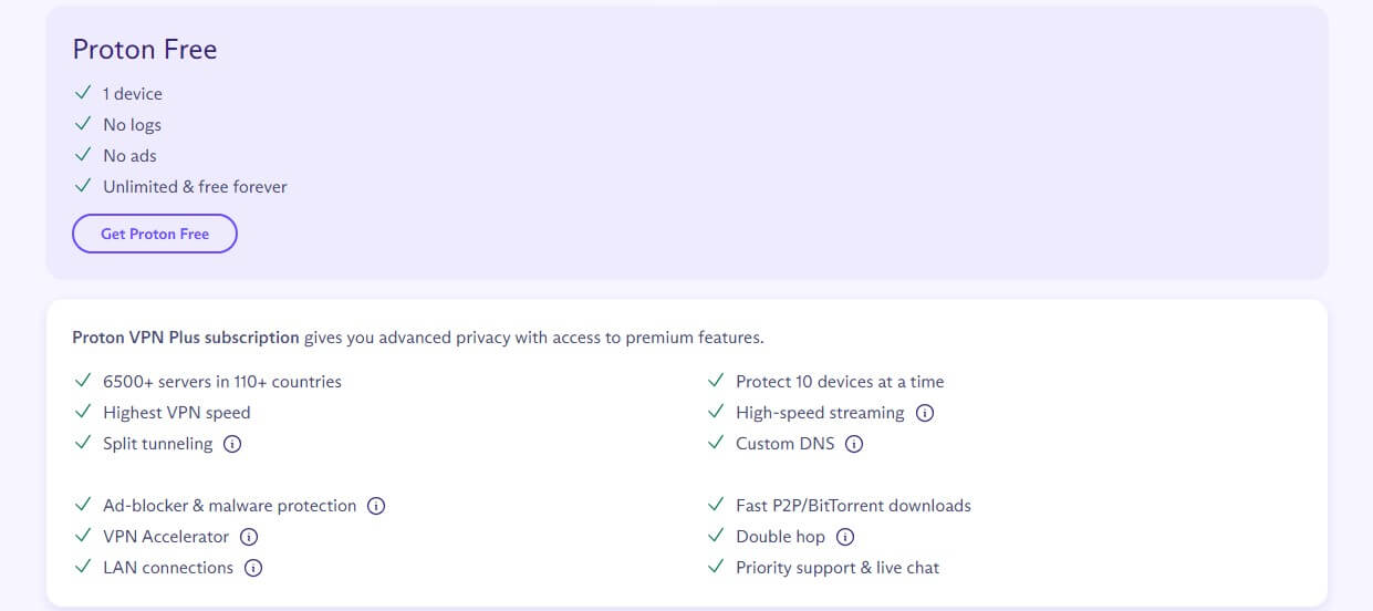 Proton Vpn Free Vs Paid