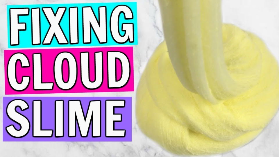 DIY Fixing Cloud Slime