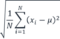 Deviazione standard (statistica)